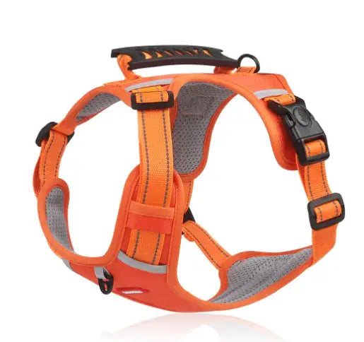 Adjustable Reflective Dog Harness - Safe & Comfortable Walks Anytime