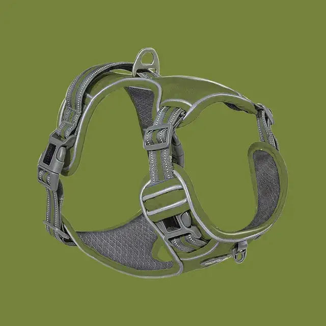 Adjustable Reflective Dog Harness - Safe & Comfortable Walks Anytime